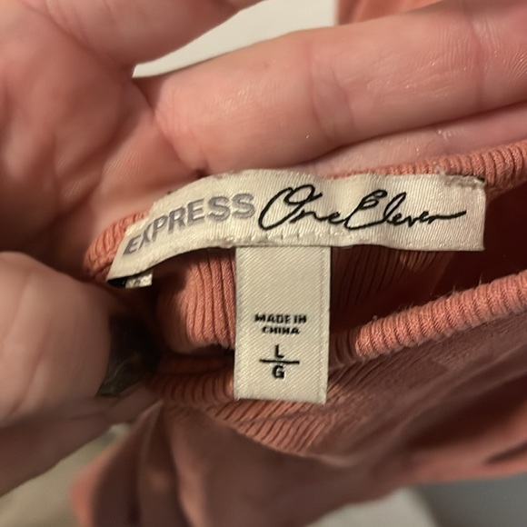 Large rose pink tank low cut - Picture 3 of 3